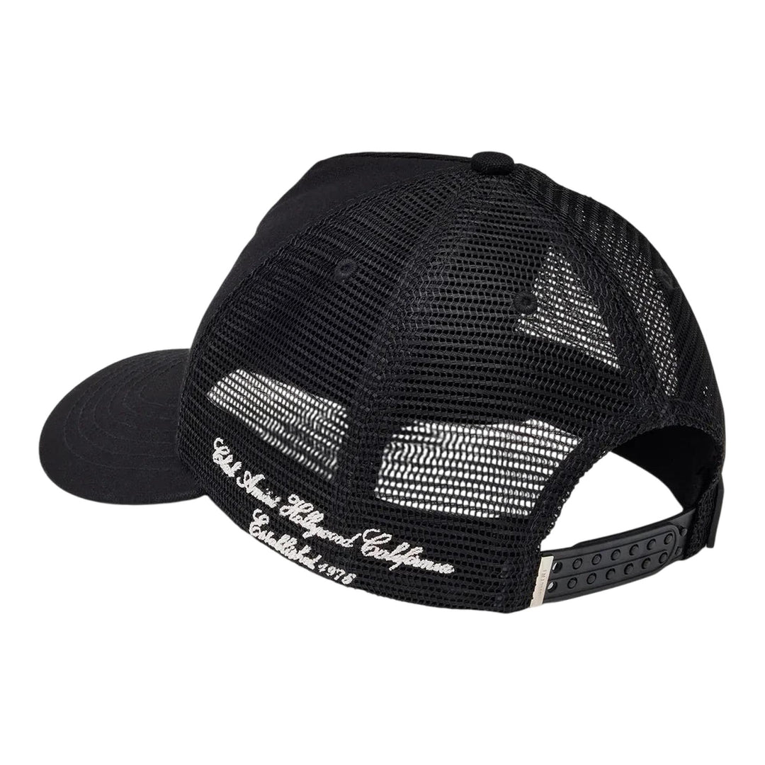Club21 - AMIRI - Ma Crest Trucker Hat - HATS - Black