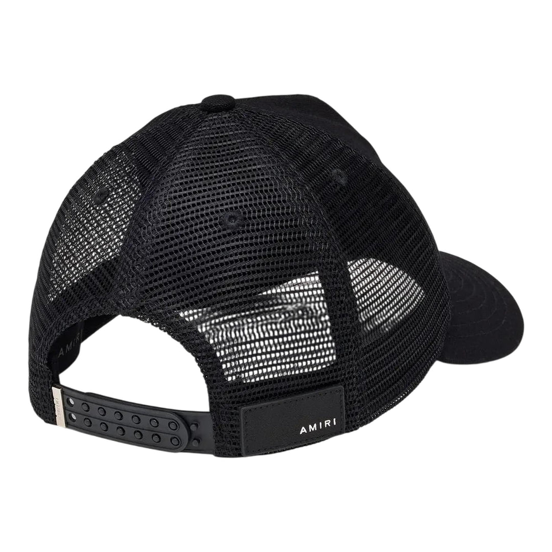 Club21 - AMIRI - Ma Crest Trucker Hat - HATS - Black