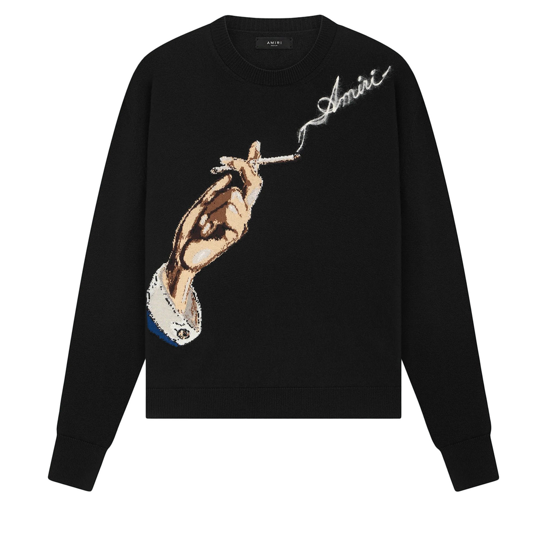 Smoke Crewneck Top