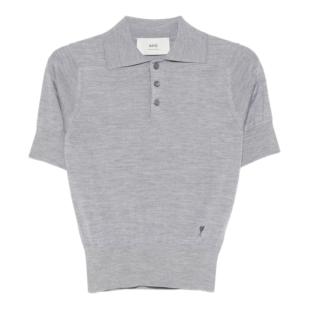 Club21 - AMI - ACD Polo - POLOS - Grey