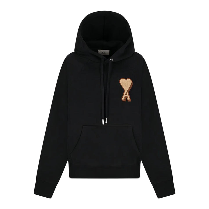 Club21 - AMI - ADC Patch Hoodie - SWEATSHIRTS - Black