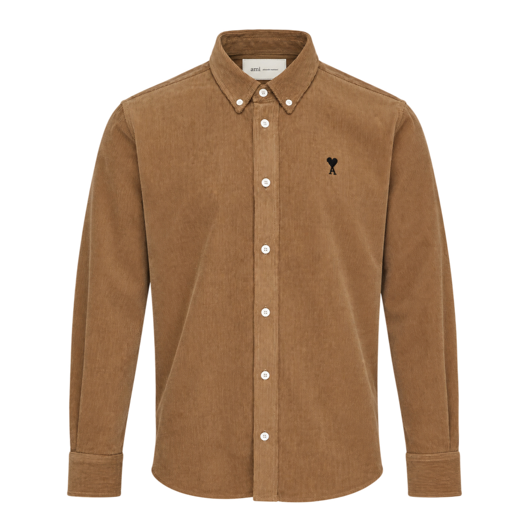 Contrasted Ami de Cœur Button Shirt