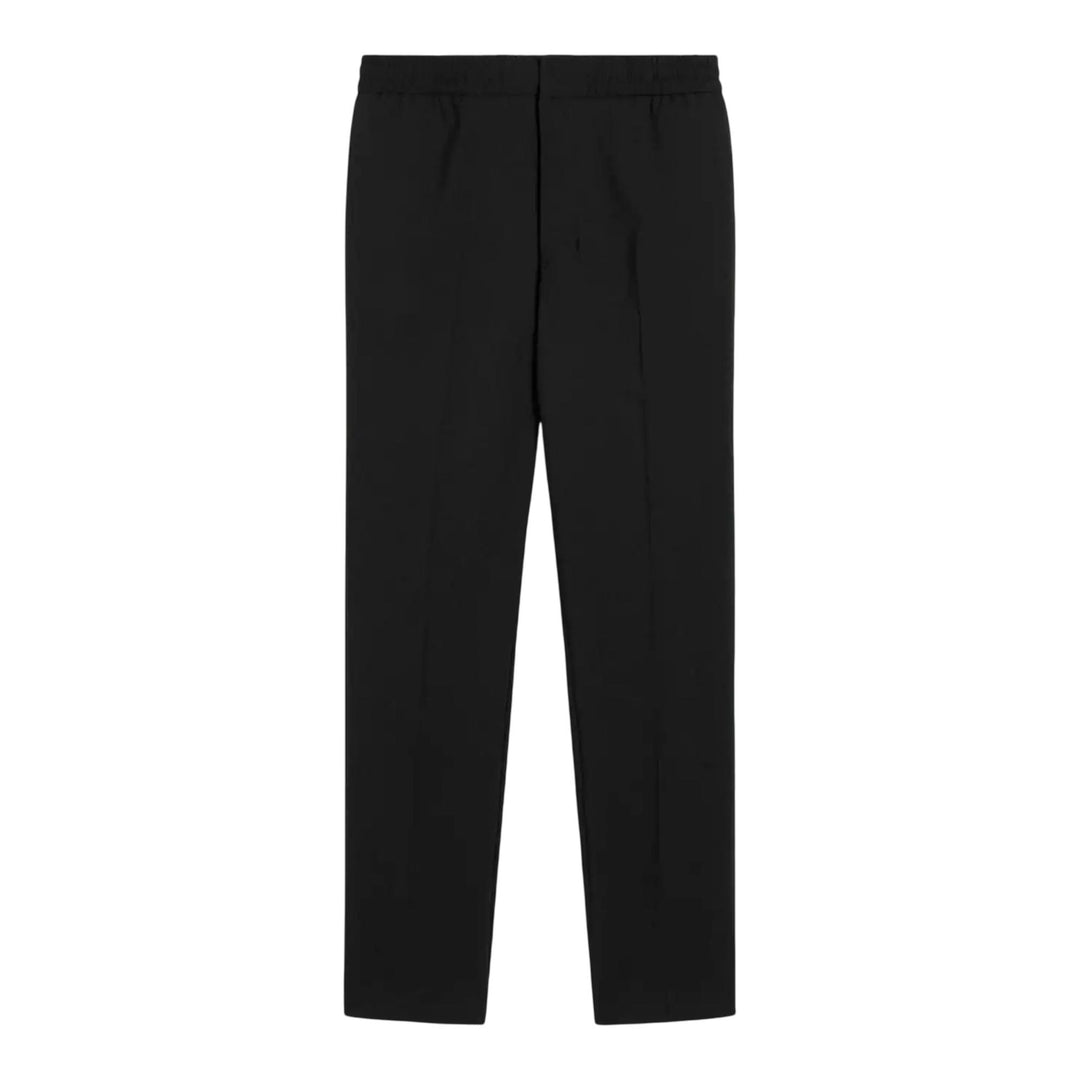 AMI_Elasticated_Waist_Pants_Black