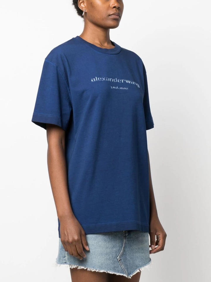 Alexander-Wang-Bi-Color-Short-Sleeve-Tee-Blue-3