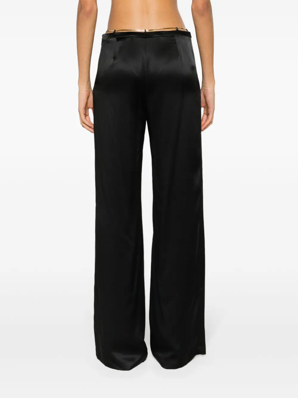 Alexander-Wang-Flared-Pant-With-Gold-Nameplate-Black-4