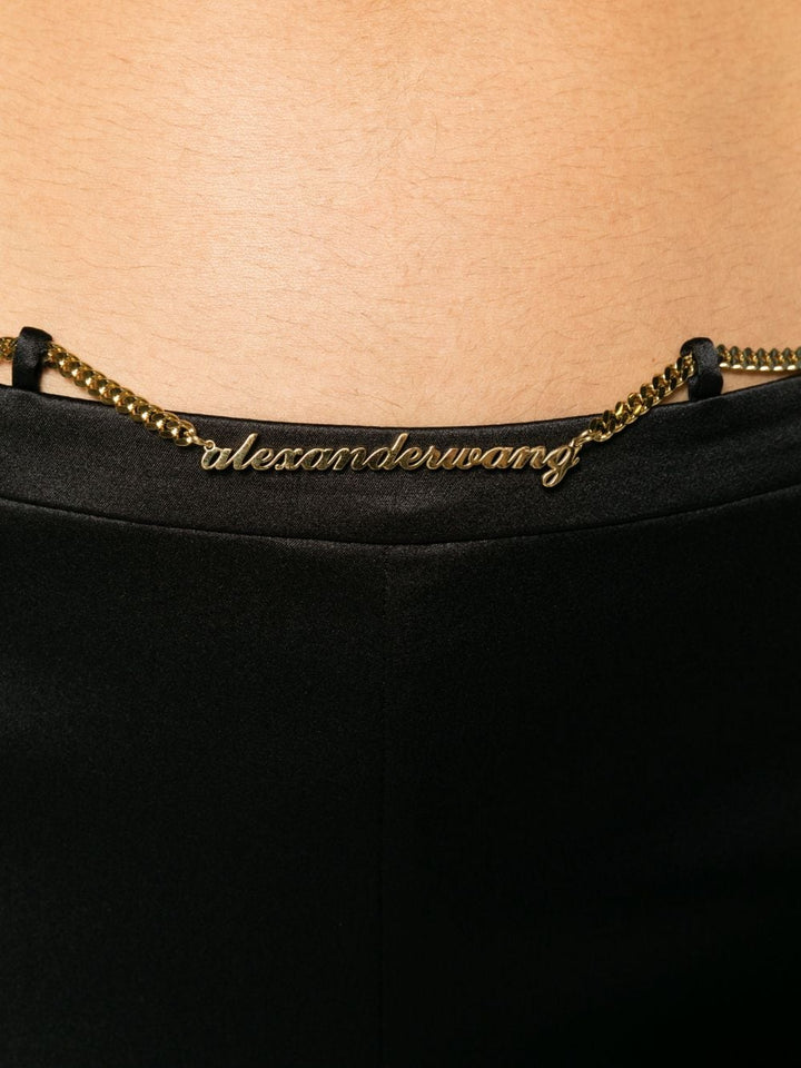 Alexander-Wang-Flared-Pant-With-Gold-Nameplate-Black-5