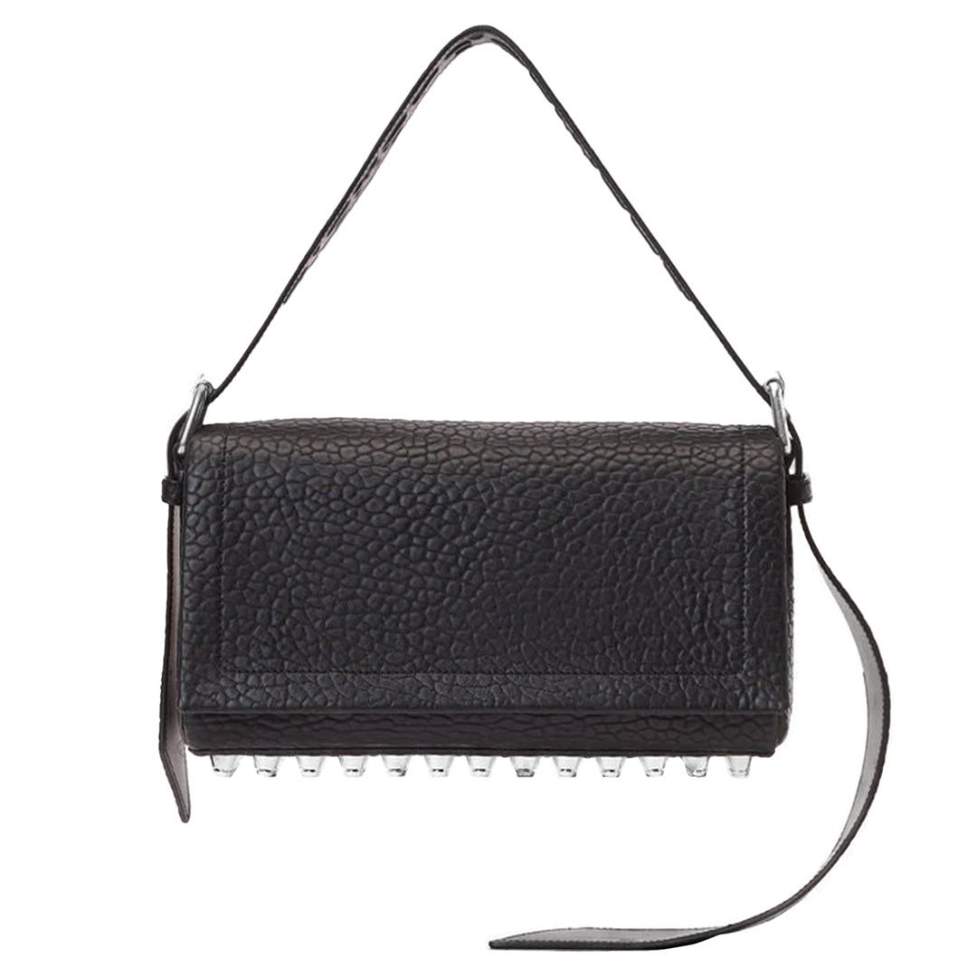 Ricco Medium Flap Bag In Lambskin Leather