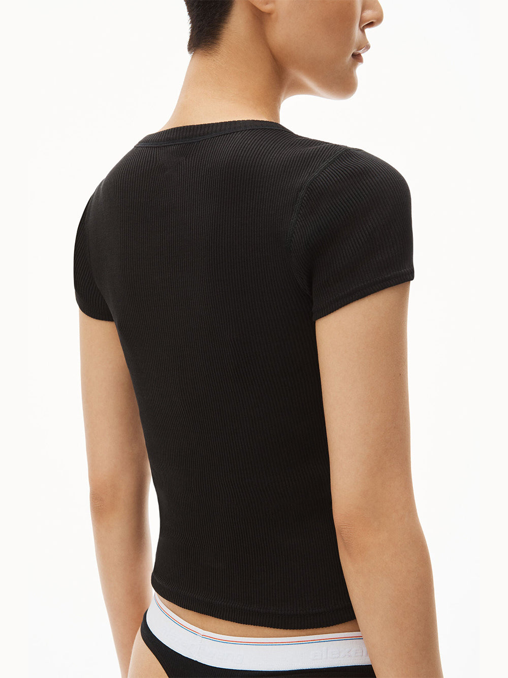 Alexander-Wang-Short-Sleeve-Crewneck-Tee-Black-2