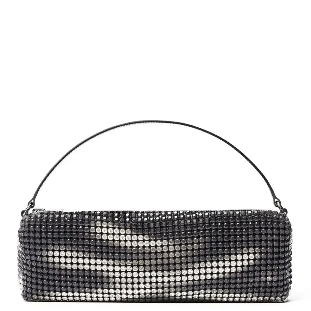 Heiress Flex Bag In Crystal Mesh