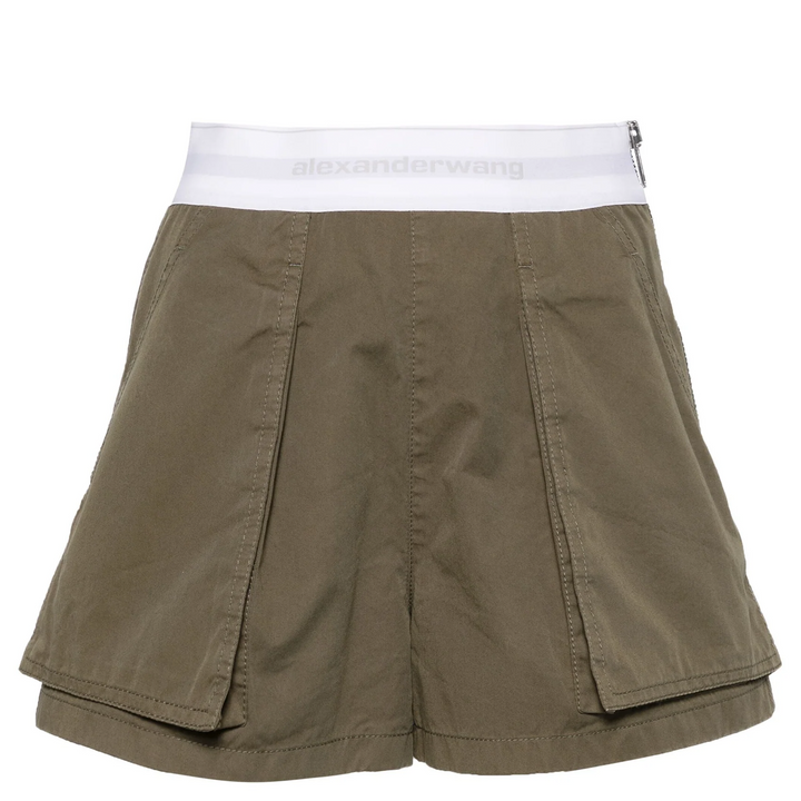 High-Waisted Cargo Rave Short