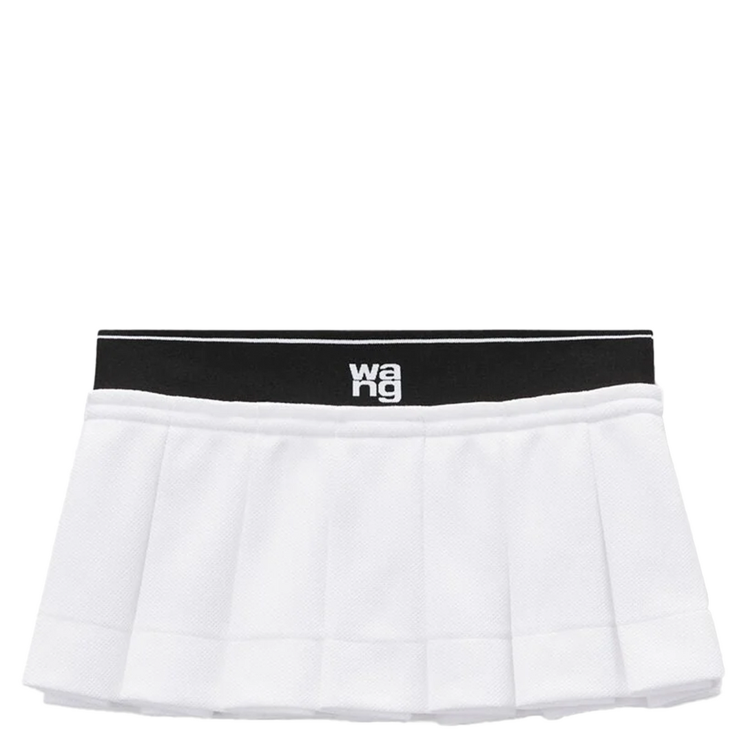 Logo Cheerleader Mini Skirt In Pique