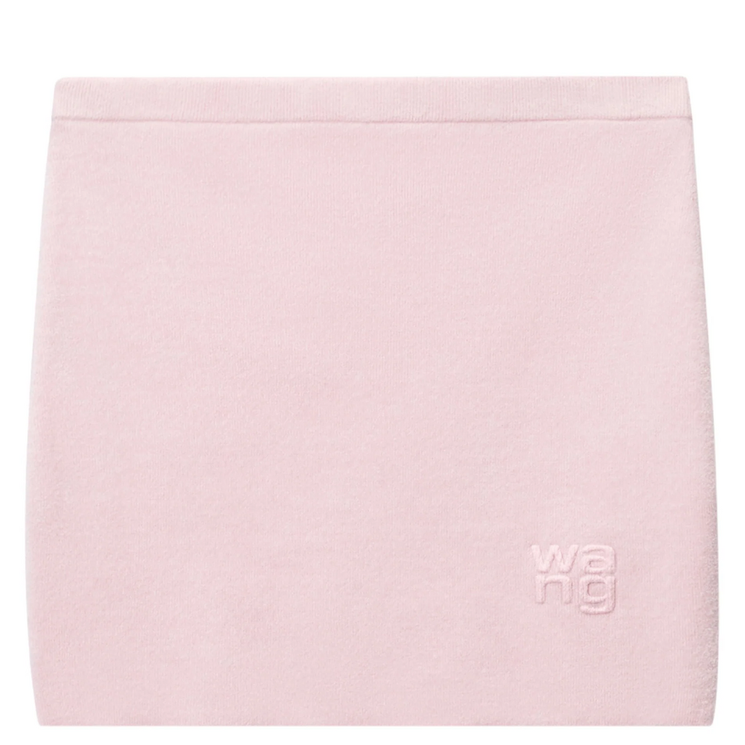 Mini Skirt With Embossed Logo