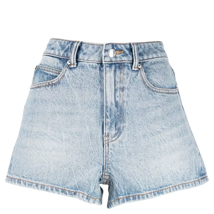 Shorty High-Rise Short In Denim