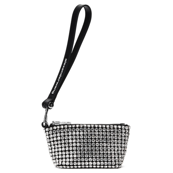 Coin Purse In Crystal Mesh
