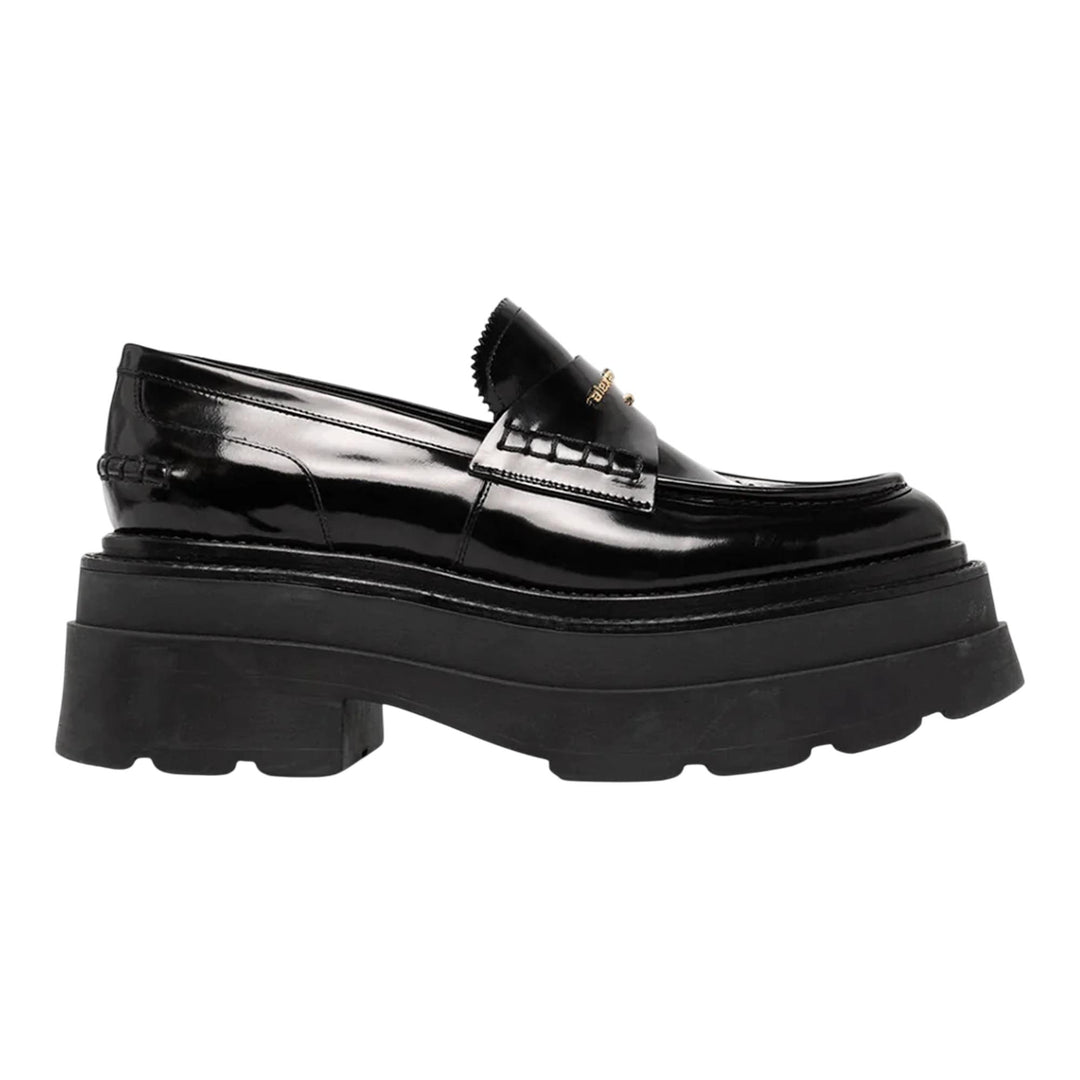 Club21 - Alexander Wang - Carter Platform Loafer In Leather - SHOES - Black