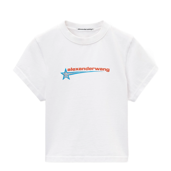 Crystal Hotfix Star Jersey Tee