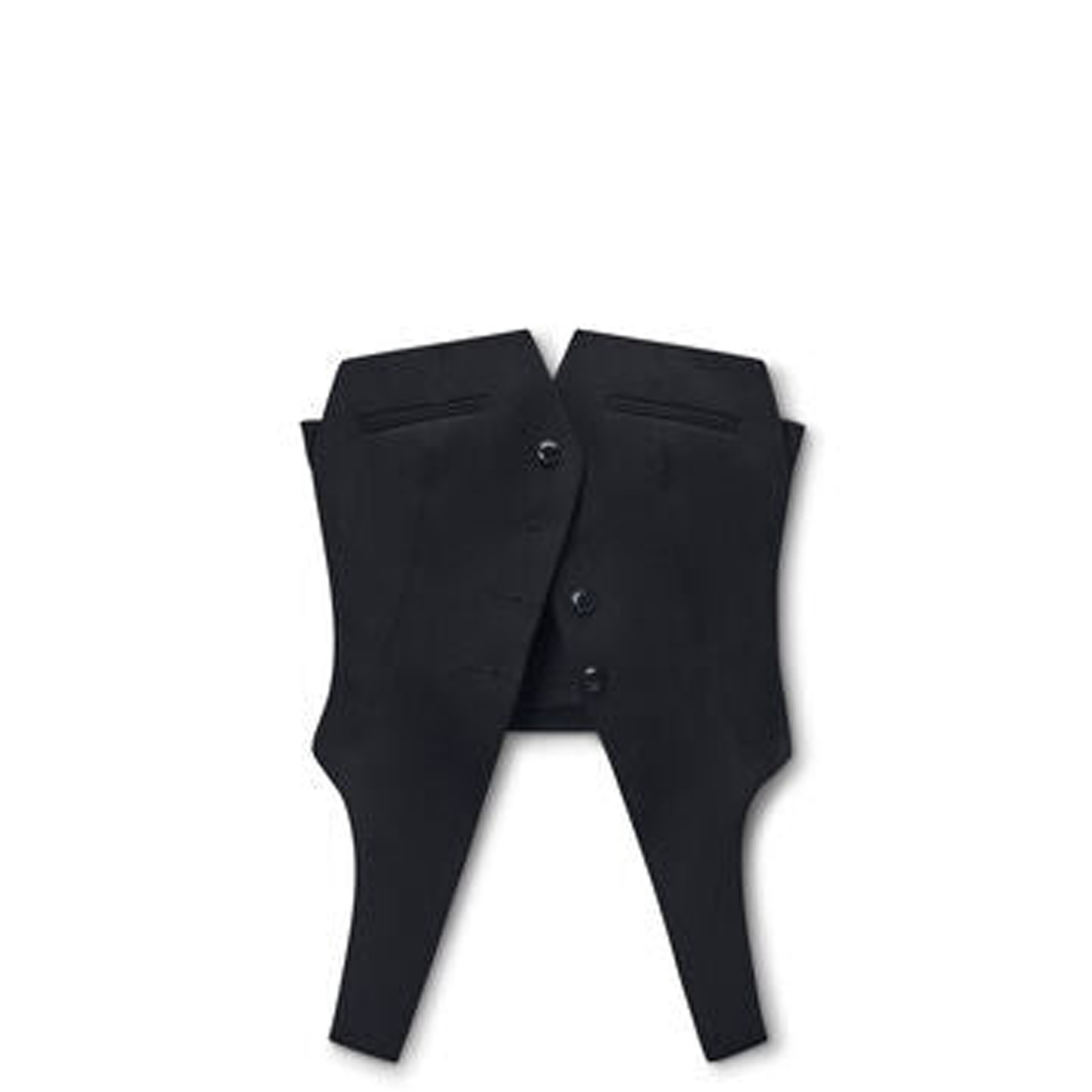 Alexander_Wang_Deconstructed_Vest_Black
