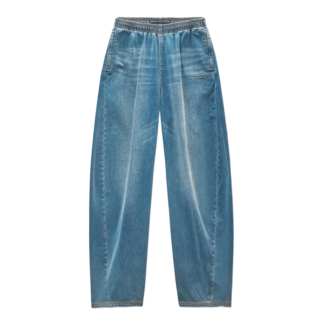 Elasticated Drawstring Waist Sweatpants