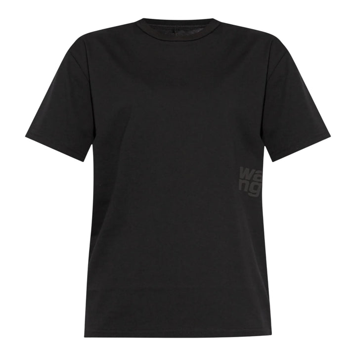 Club21 - Alexander Wang - Essential Jersey Tee With Puff Logo - TEES - Black