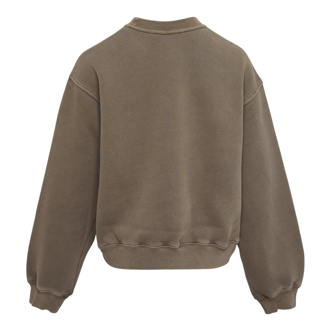 Club21 - Alexander Wang - Essential Terry Crew Sweatshirt - SWEATERS - Light Brown