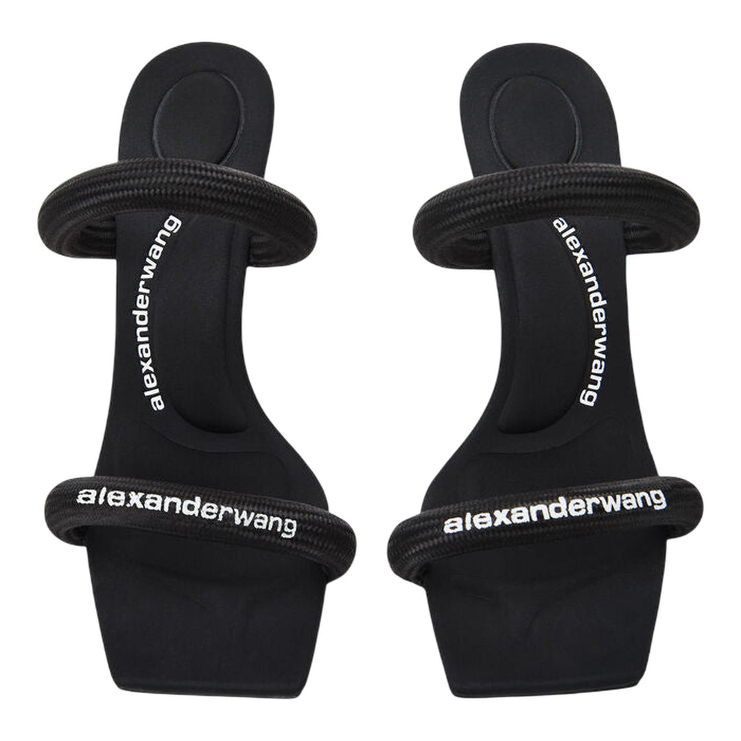 Club21 - Alexander Wang - Julie 105mm Nylon Tubular Sandal - HEELS - Black