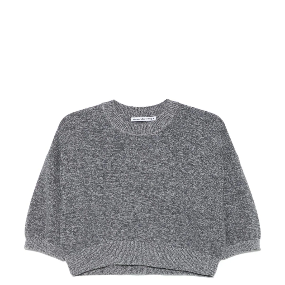 Alexander_Wang_Logo-Embossed_High-Frequency_Cropped_Tee_Grey