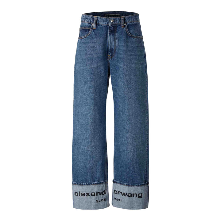 Club21 - Alexander Wang - Mid Rise Straight Jean - JEANS - Denim