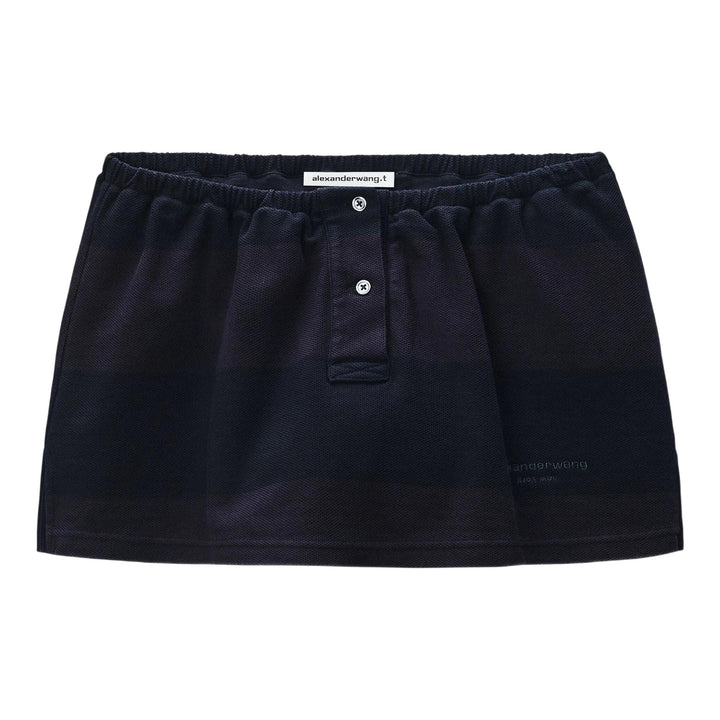 Club21 - Alexander Wang - Mini Deconstructed Polo Skort - SKIRTS - Black