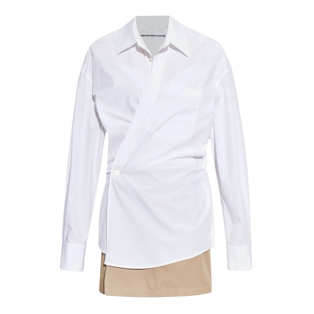 Pre-Styled Mini Wrap Dress