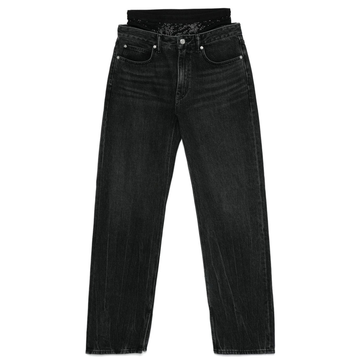 Alexander_Wang_Pre-Styled_Straight-Leg_Slit-Hem_Jeans_In_Cotton_Grey
