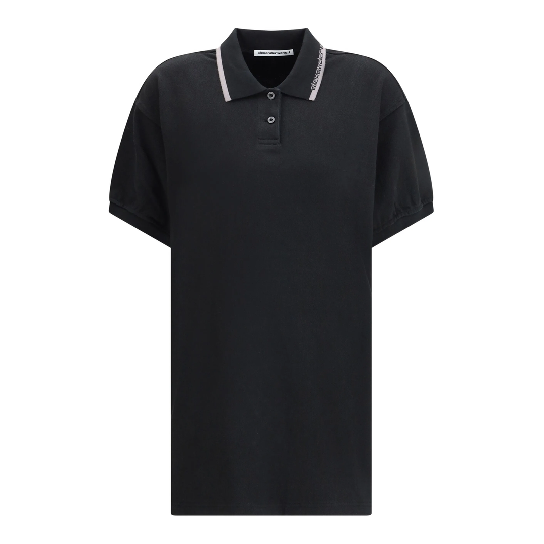 Relaxed Mini Polo Dress