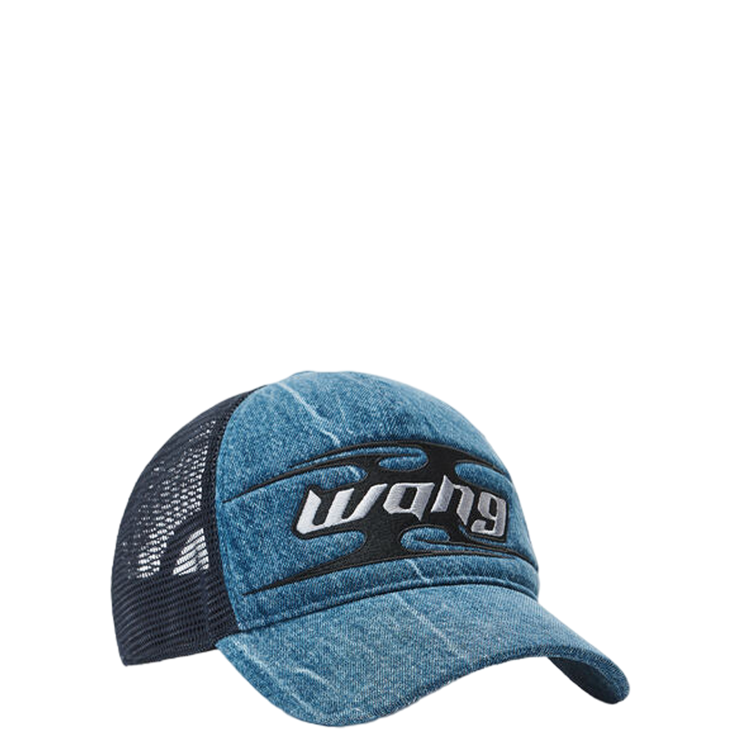 Alexander_Wang_Trucker_Hat_Embroidered_Logo_Blue