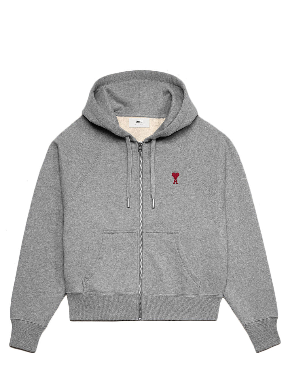    Ami-Paris-Red-Adc-Zipped-Hoodie-Light-Grey-1