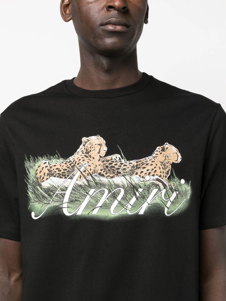 Amiri-Cheetah-Logo-Tee-Black-Cotton-Black-5