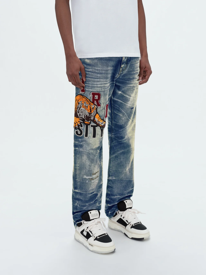 Amiri-Varsity-Tiger-Straight-Jeans-Indigo-3