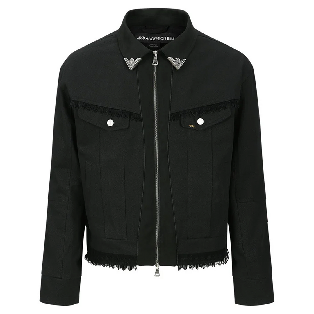 Cowboy Cotton Zip-Up Jacket