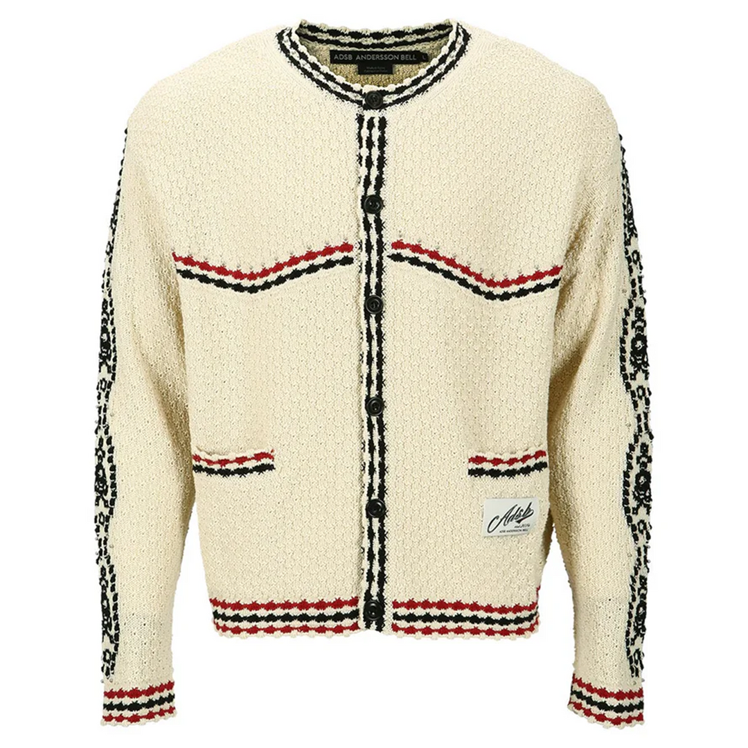 Fantasia Round-Neck Cardigan