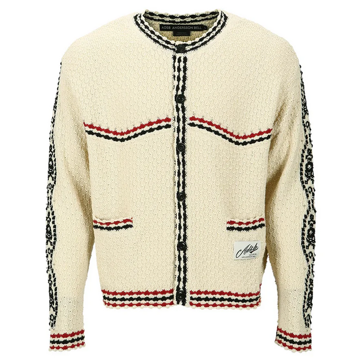 Fantasia Round-Neck Cardigan