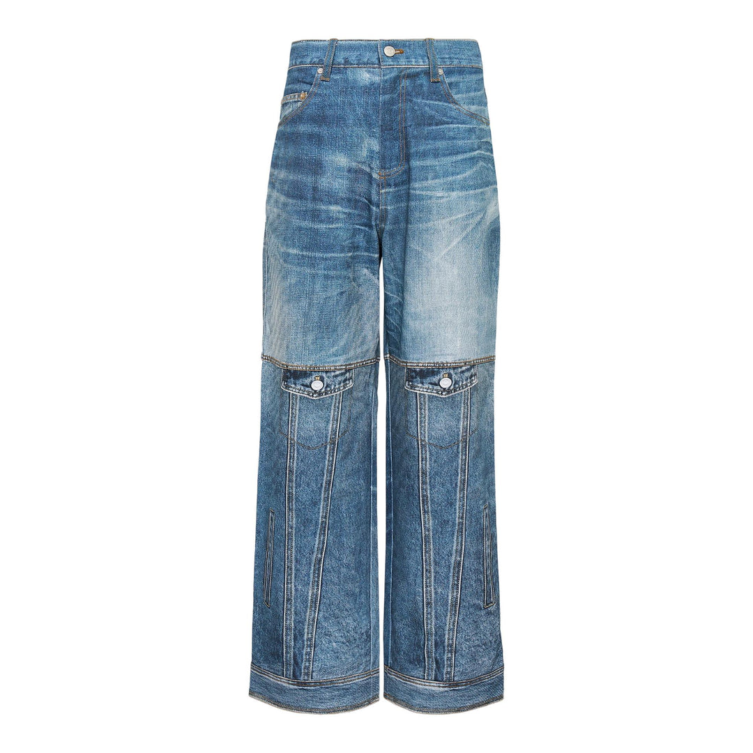 Club21 - Andersson Bell - Unisex Custom-Like Printed Denim - JEANS - Indigo