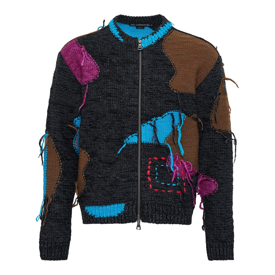 Club21 - Andersson Bell - Unisex Intarisa Zip-Up Crewneck Sweater - SWEATERS - Multi