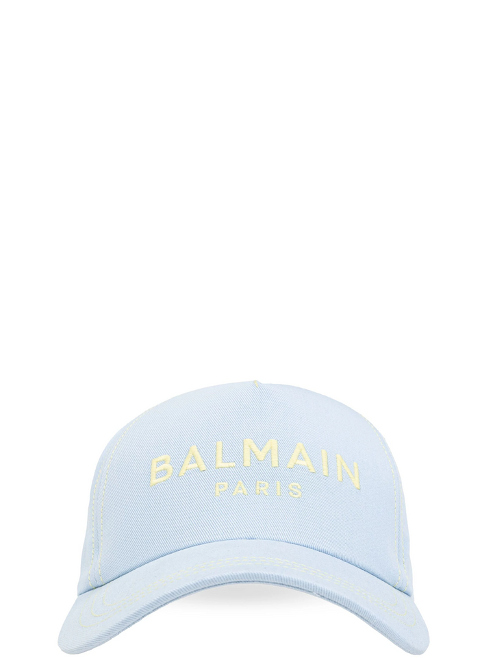  BALMAIN_Cotton_Cap-Blue