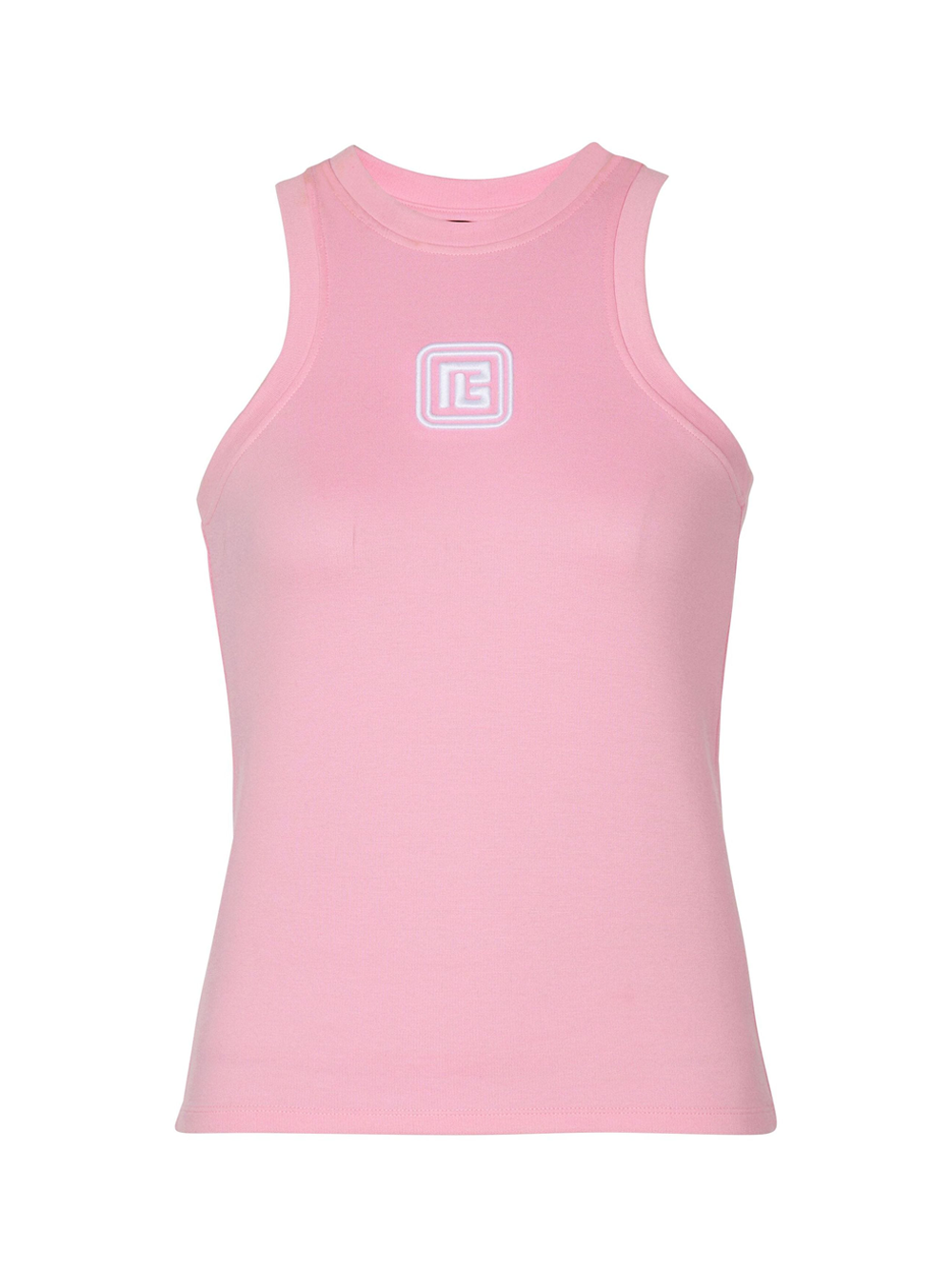 BALMAIN_RetroStretchTankTop_Pink