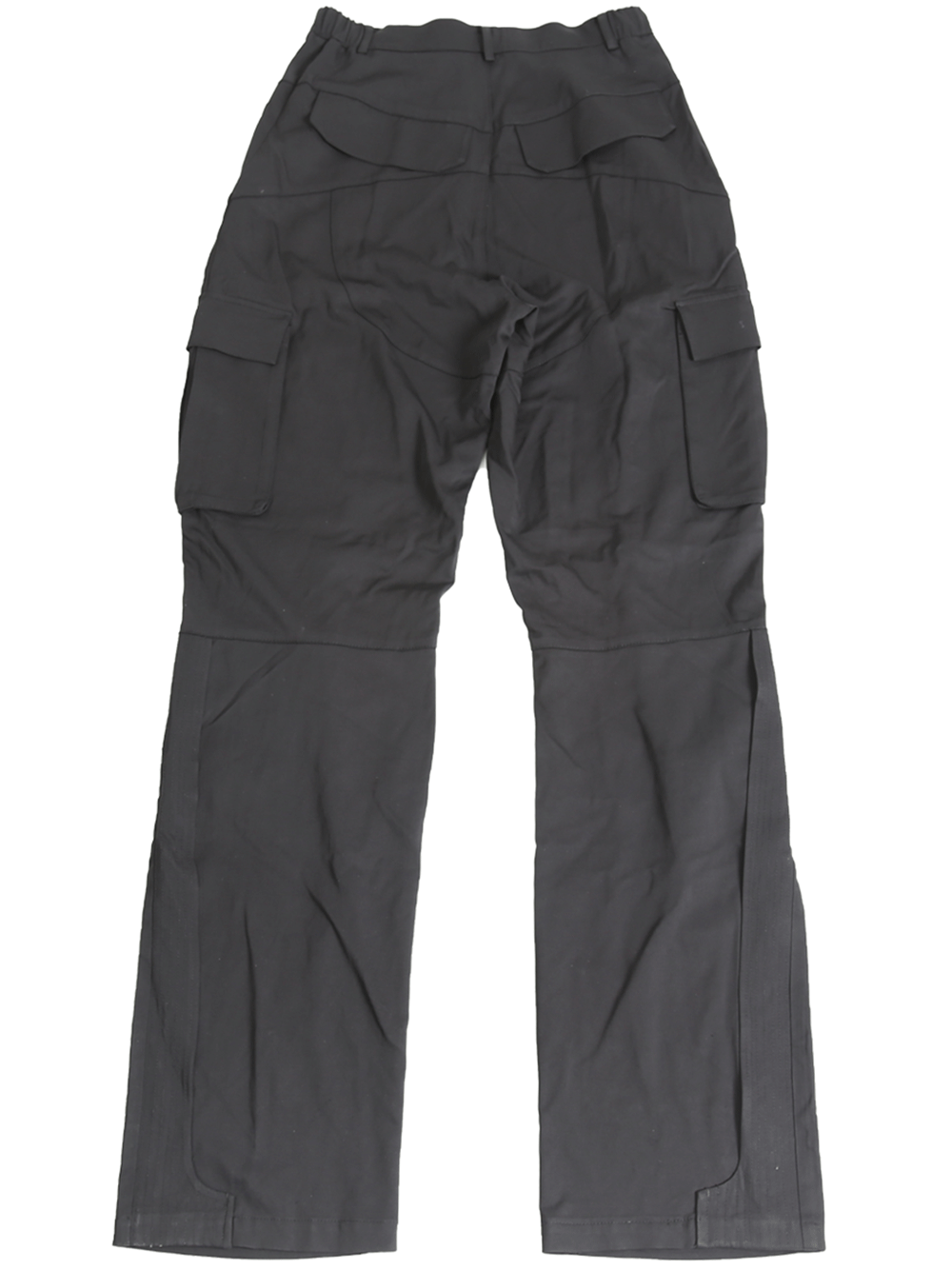 BONBOM-Low-Rise-Cargo-Pants-Black-2