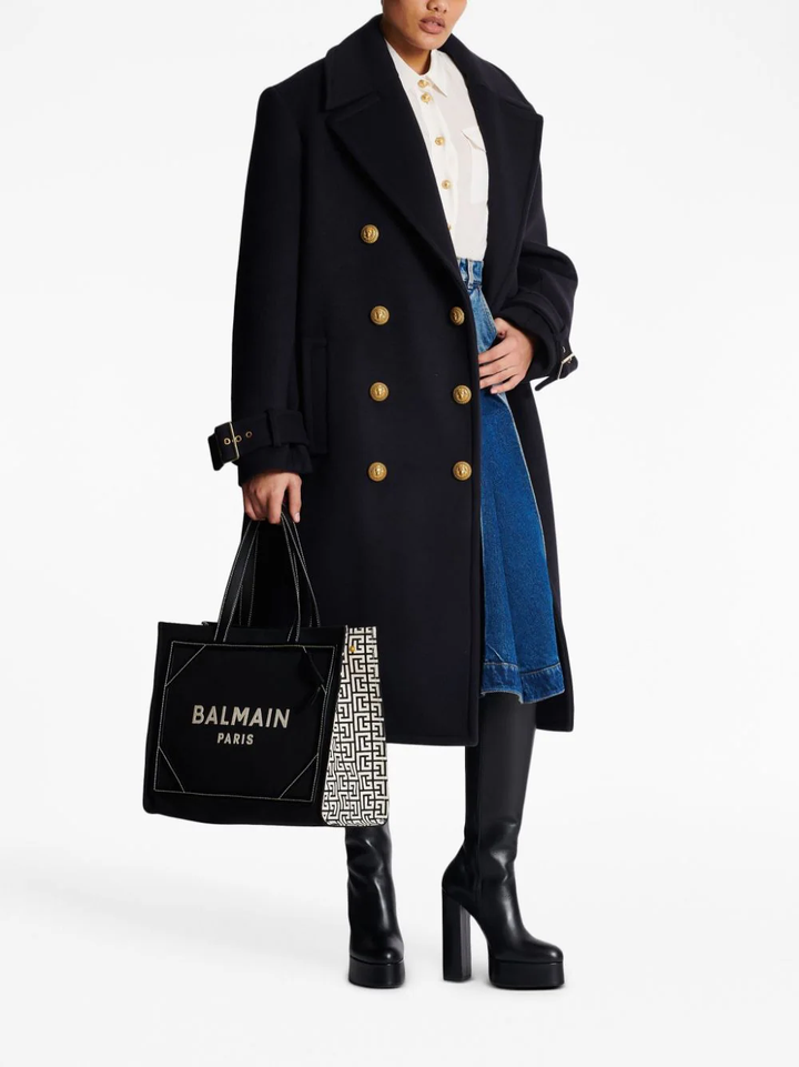 Balmain-B-Army-Shopper-Medium-Monogram-Black-2