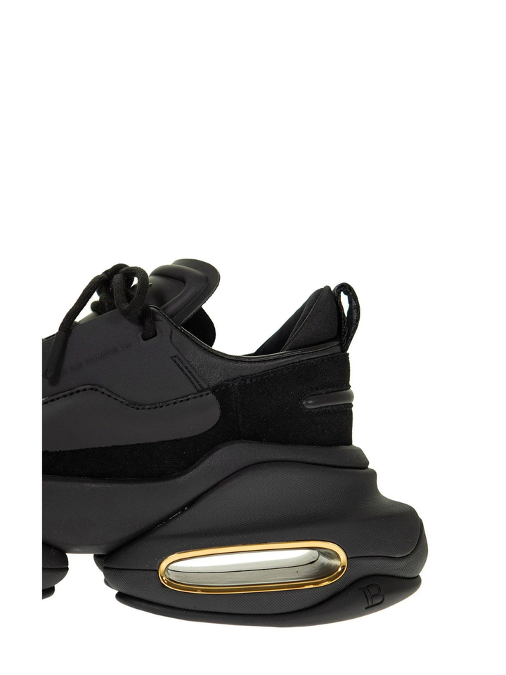 Balmain-B-Bold-Low-Calf&Suede-Sneakers-Black-7