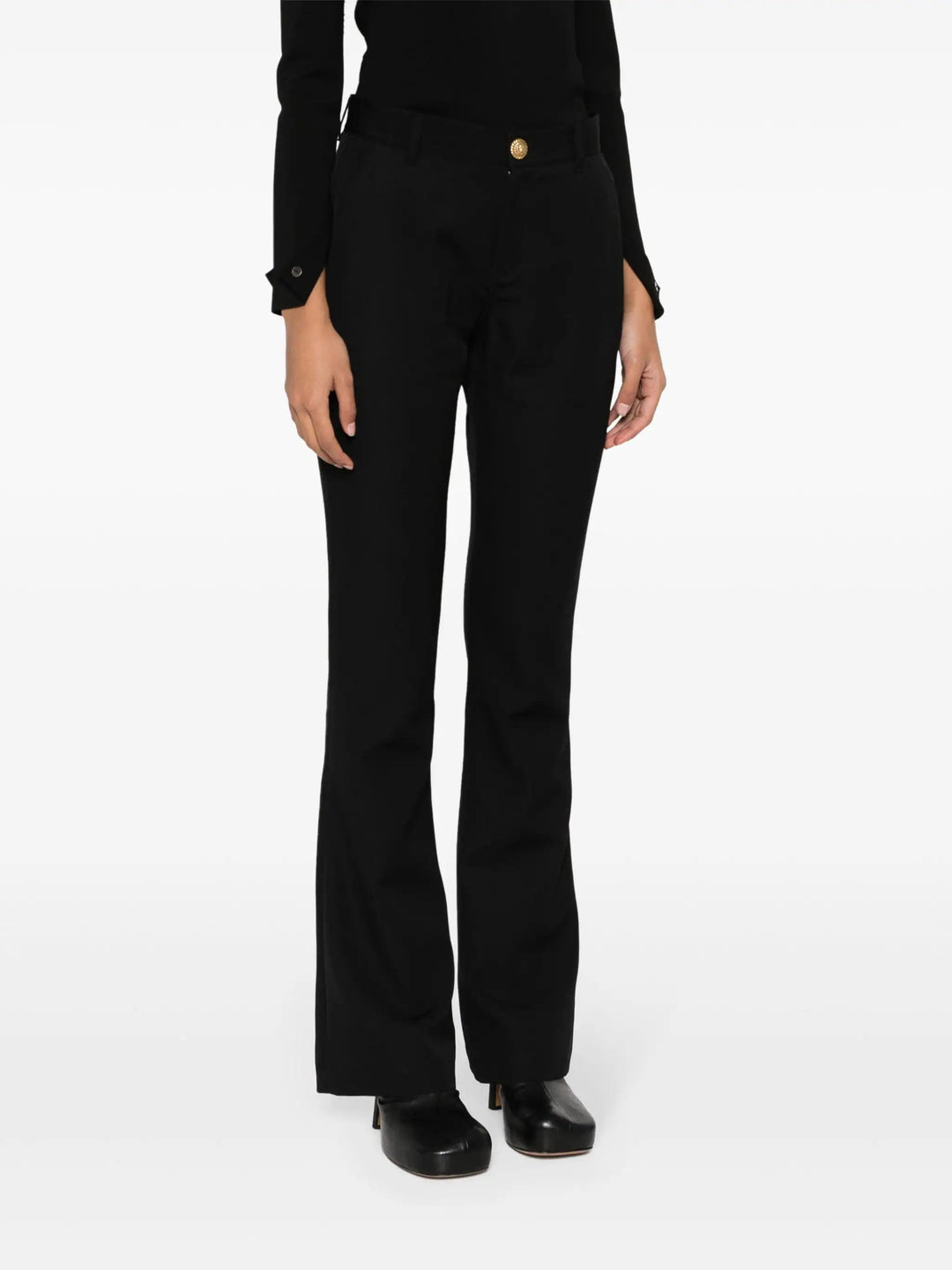 Balmain-Bootcut-Pants-Black-3