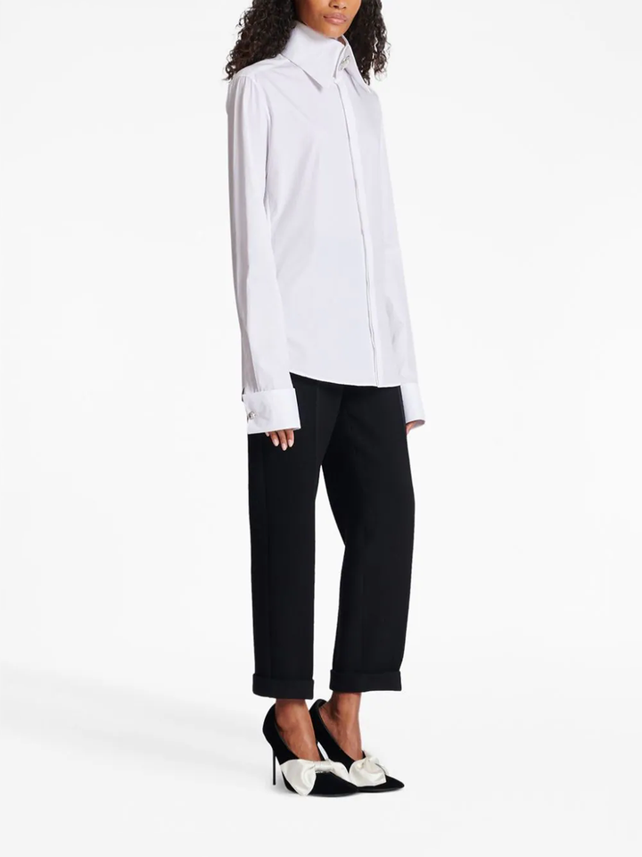 Balmain-Cotton-Popeline-Shirt-White-3