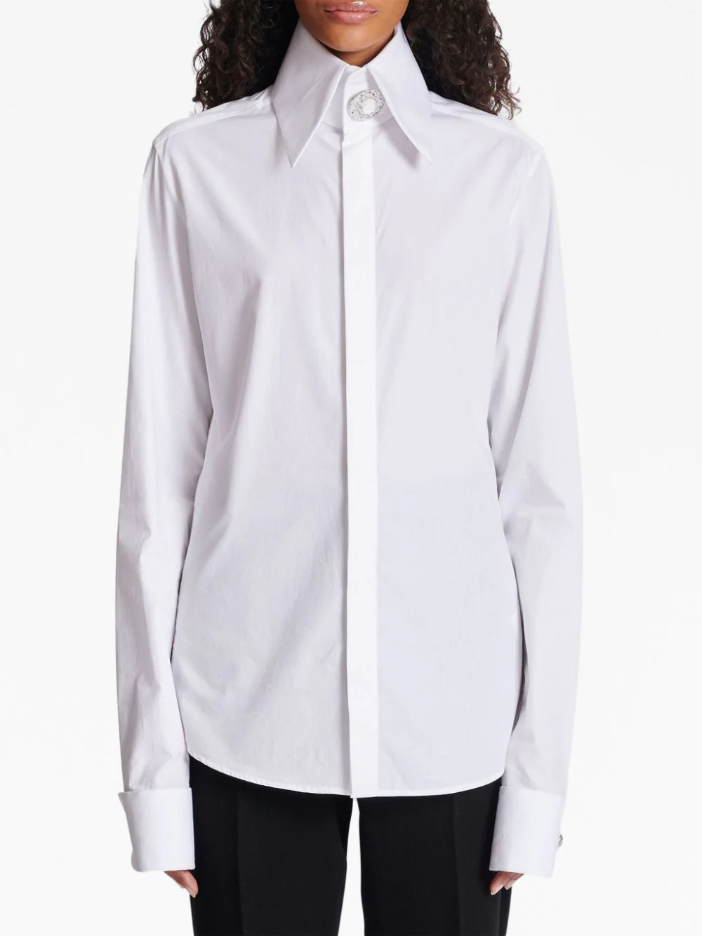 Balmain-Cotton-Popeline-Shirt-White-5