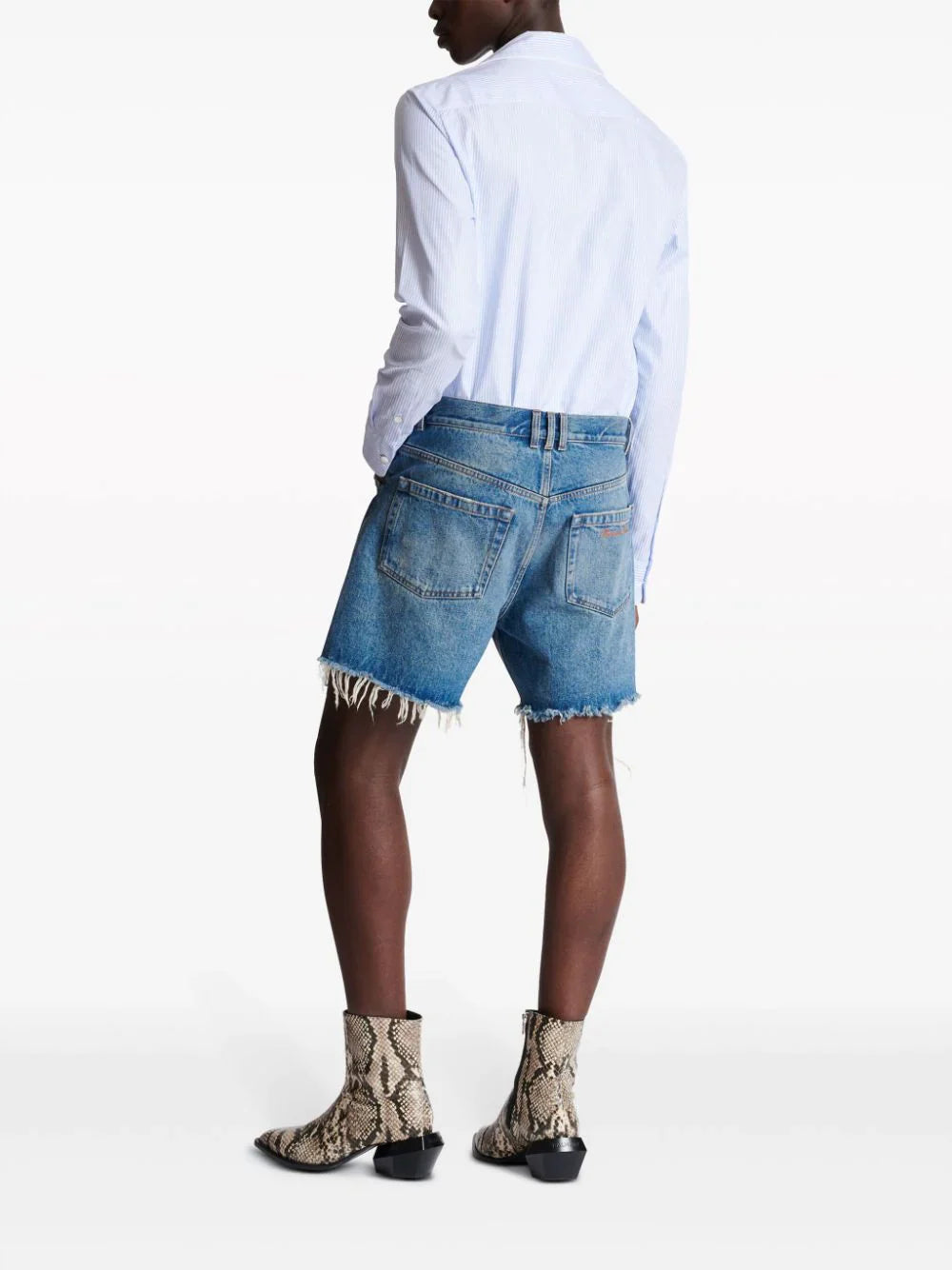 Balmain-Destroy-Denim-Shorts-Denim-4