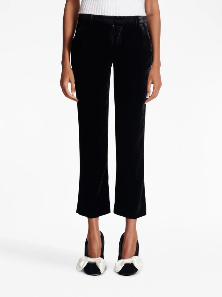 Balmain-Velvet-Bootcut-Pants-Black-5